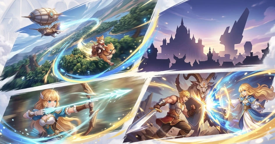 Open World Gameplay Montage Ragnarok Eternal Love 2 official trailer showing open world movement classes and familiar RO locations